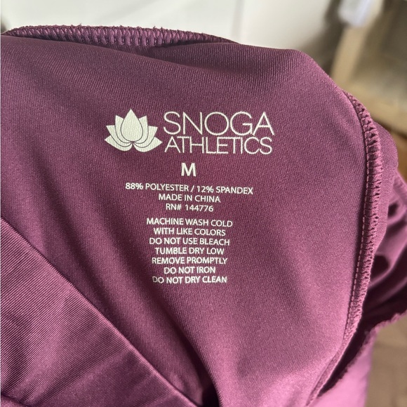 Italian Plum Snoga Midi Basic - Picture 3 of 3